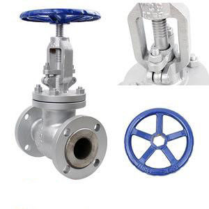 6“ 800LB-de Klep CF8 CF8M Control Fluid Flow van de Roestvrij staalbol één van beiden manueel