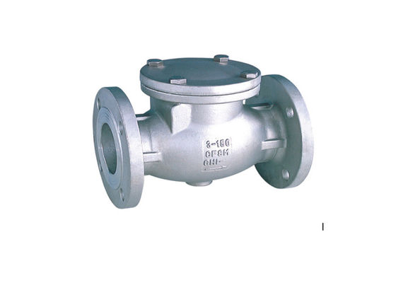 ANSI van ASME B16.34 en API 6D Flens Vastgeboute Bonnet 316 de Controleklep van de Roestvrij staalschommeling