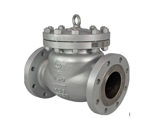 ANSI van ASME B16.34 en API 6D Flens Vastgeboute Bonnet 316 de Controleklep van de Roestvrij staalschommeling