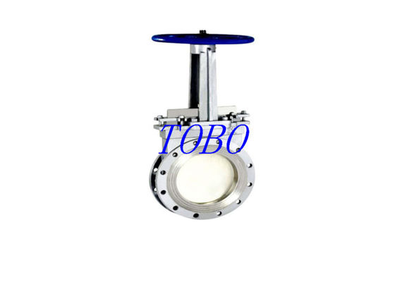 TOBO Duurzame hoge temperatuur ANSI 150LB roestvrij staal 316 Wafer Knife Gate Valve
