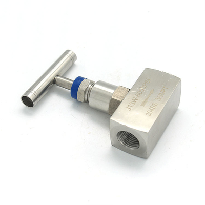 Roestvrij staal 316 van de barvoorraad Klep van 6000 Psi 1/2 de &quot; NPT Mini High Pressure Stainless Needle