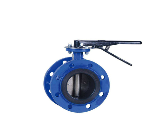 Op maat gemaakt Dn65 Dn800 Plastic PPH Seal Wafer Worm Gear Type Butterfly Valve Voor Cement Silo