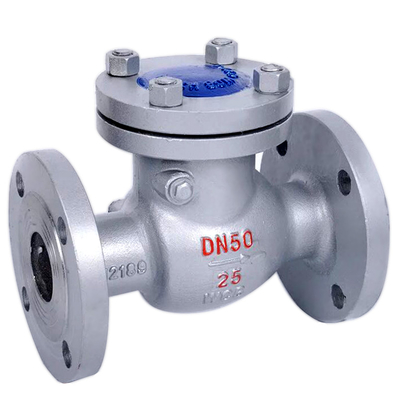 ANSI van ASME B16.34 en API 6D Flens Vastgeboute Bonnet 316 de Controleklep van de Roestvrij staalschommeling