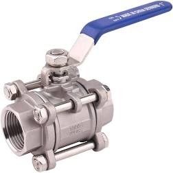 PDR 0,8 Hoogtepunt van de de StukkenKogelklep van Seat het Engelse Standard 3 droeg Npt Dn50 Aisi 316l Pn16