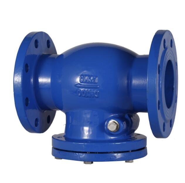 TOBO DN100 4 inch PN10 gietijzeren schommelklep fabrikant met concurrerende prijs